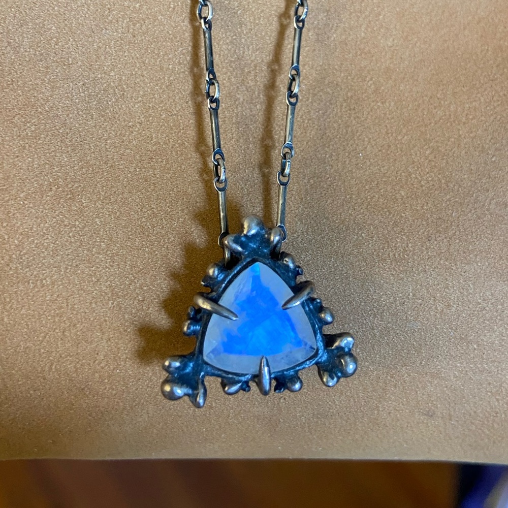 Bloodmilk Cutting the Thread Moonstone Necklace